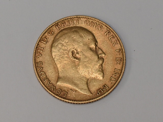 A Edward VII 1903 George & Dragon Gold Half Sovereign - Image 2 of 2