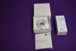 A Royal Mint Limited Edition 150th Anniversary of Beatrix Potter 2016 Silver Proof 50p, Jemima