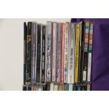 A lot of 30 compact discs with alternative rock , progressive and much more - some really