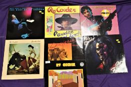 A lot of six albums by Ry Cooder