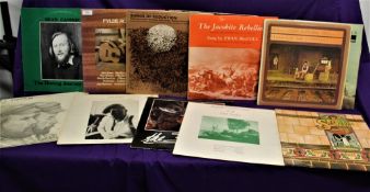 A ten album lot of Folk / Traditional albums with some interesting titles on offer here