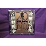 A five album Jethro Tull set in box - some wear to box but nothing serious - vinyl is EX