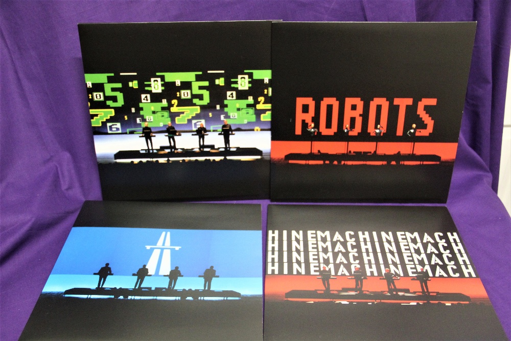 A Kraftwerk long out of print box set ' Minimum Maximum ' four albums in this set - condition is - Image 2 of 3