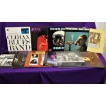 A lot of eleven of Rock and Blues albums in VG+ - some better - some nice titles in this lot