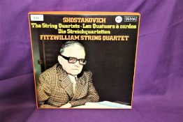 A Shostakovich seven album box set on Decca records - hard to find recordings and in VG+ condition