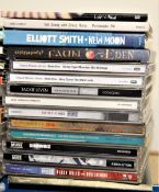 A lot of 30 compact discs with alternative rock , progressive and much more - some really