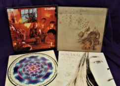 A four album prog rock interest lot - the Traffic is a later press