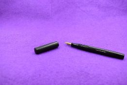 A Mabie Todd & Co Blackbird Self filler Leverfill fountain pen, in BHR (slightly discoloured) a