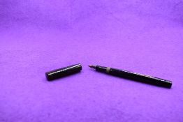 A Mabie Todd & co Swan Self Filler leverfill fountain pen in BHR (very slight discolour), screw cap,