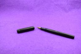 A Mabie Todd & Co SF1 leverfill fountain pen in BHR (turned slightly brown), with a Mabie Todd &