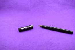 A Mabie Todd & Co Blackbird Self filler Leverfill fountain pen, in BHR (slightly discoloured), a