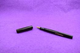 A Mabie Todd & Co SF1 leverfill fountain pen in BHR (turned brown), with a Swan 1 14ct nib. Approx