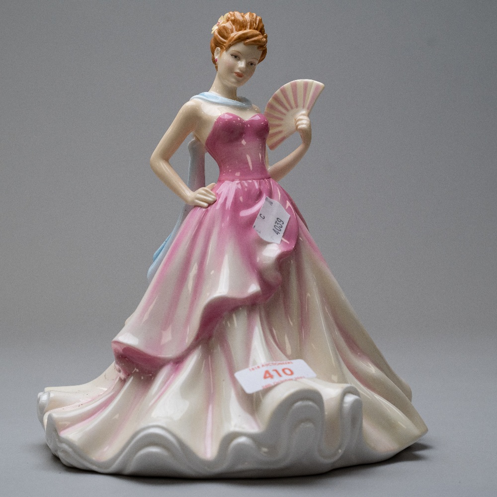 Two figure studies by Royal Doulton in the Pretty Ladies line, including Spring ball HN 5467 and