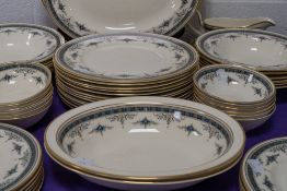 A partial Minton 'Grasmere' dinner service included are various bowls,serving dishes,plates in