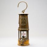 A coal or similar mine lamp by the Protector Lamp & Lighting co Type 6 No. B/28 Eccles