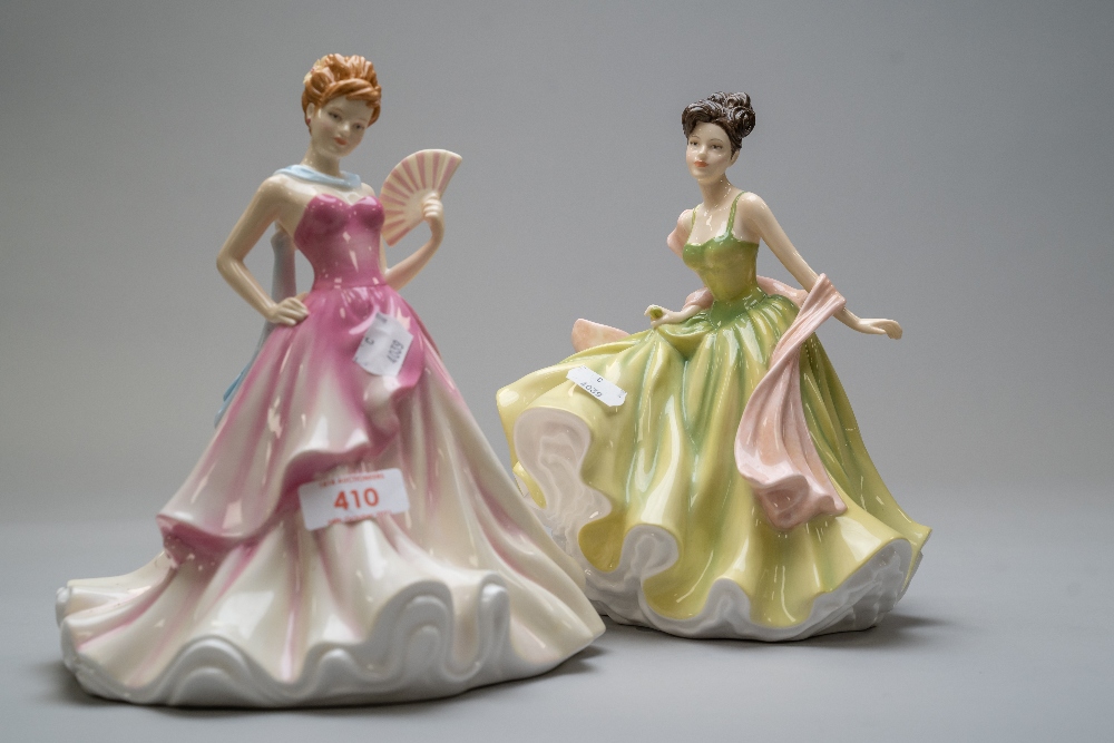 Two figure studies by Royal Doulton in the Pretty Ladies line, including Spring ball HN 5467 and - Image 7 of 7