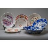 A selection of fine antique Hilditch and sons plates and bowls most being in traditional Chinoiserie