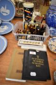 A selection of Guinness advertising items including ceramic sugar bowl and cover