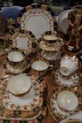 Two part tea services including Roslyn bone china and St Michael