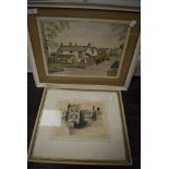 An image of Pony Dick inn Highfield Winstanley Wigan and similar print