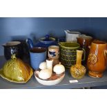 A selection of mid century ceramics including Hornsea pottery Royal Winton etc