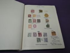 A very good German Simplex Stamp Album, mint and used, 1850's to 1950's