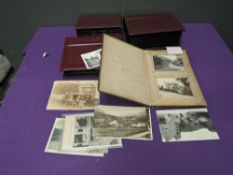 An album of Black & White Real Photographs and Postcards, mainly Orton and Tebay, along with loose