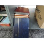 Ten empty Stock Books, all in good condition