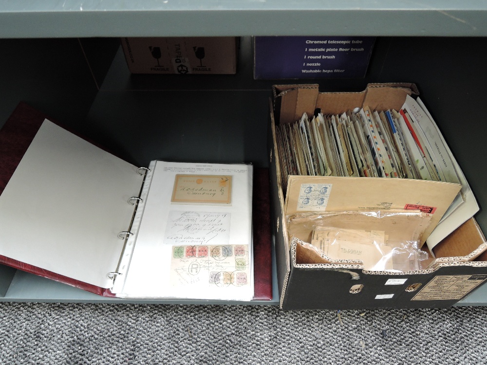 A box of Postal History including Covers and Boer War interest