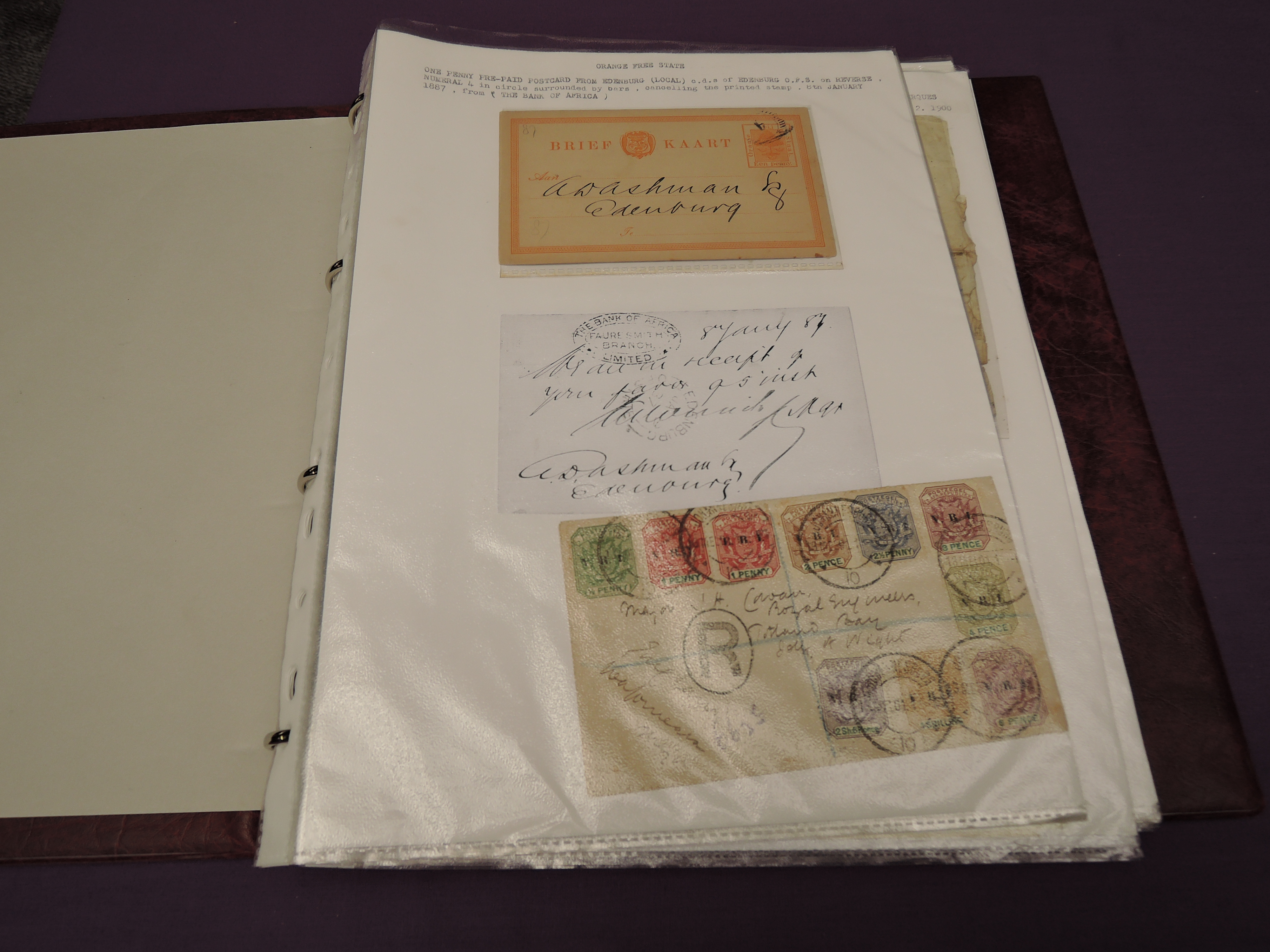 A box of Postal History including Covers and Boer War interest - Image 2 of 19