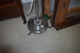 A vintage Chrome standard lamp (no lamp fittings)