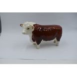 A Beswick study, Hereford Bull 1363A