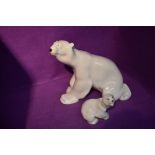 Two USSR Lomonosov studies, Polar Bear and Polar Bear Cub