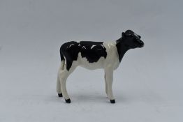 A Beswick study, Friesian Calf 1249C