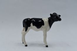 A Beswick study, Friesian Calf 1249C