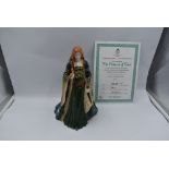 A Royal Worcester Compton & Woodhouse limited edition Figurine, The Princess Of Tara 527/7500 with