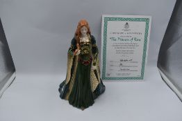 A Royal Worcester Compton & Woodhouse limited edition Figurine, The Princess Of Tara 527/7500 with