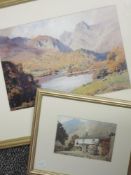 Four prints, after William Heaton Cooper, inc Ullswater from Gowbarrow Fell, 20 x 31cm, each plus