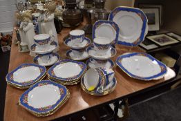 A part tea service by Old English Grosvenor Sidmouth