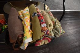 A selection of bohemain and hand stitched bags