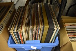 A selection of vinyl albums and records approx 70 in total