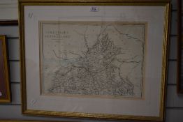 A map, Edward Weller, Cumberland and Westmorland, published Casell, Peter and Calpin Ludgate Hill,