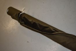 A roll of haberdashery fabric