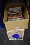 A selection of 45rpm vinyl singles and eps