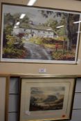 A selection of prints including signed and limited run Judy Boyes Skelwith Fold