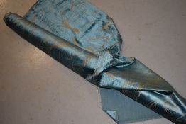 A roll of haberdashery fabric