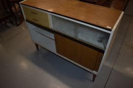 A vintage kitchen cabinet