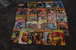 A collection of 1970's and later Horror Magazines to include, The House of Horror No's 5, 10, 11,