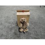 A modern Steiff Bear, Classic Teddybear 26 having yellow tag 030499, height 25cm and boxed with