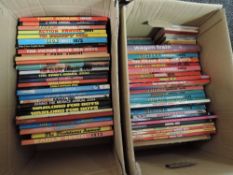 Two boxes of 1970's and later Annuals including Dandy, Tiger, lion, Z Car etc